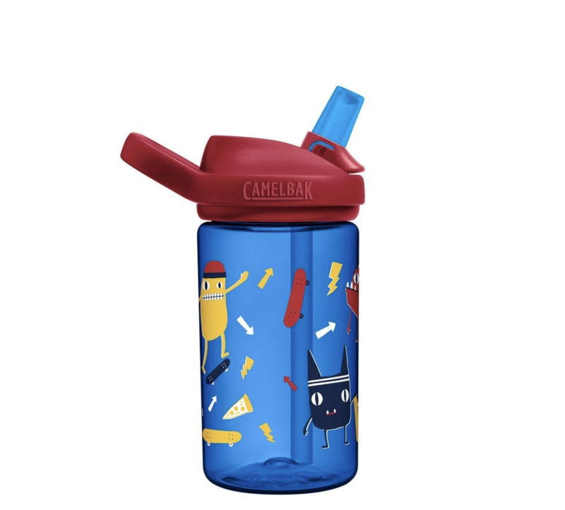Camelbak Eddy+ Kids Bottle 400ml Skate Monsters/Blue-2